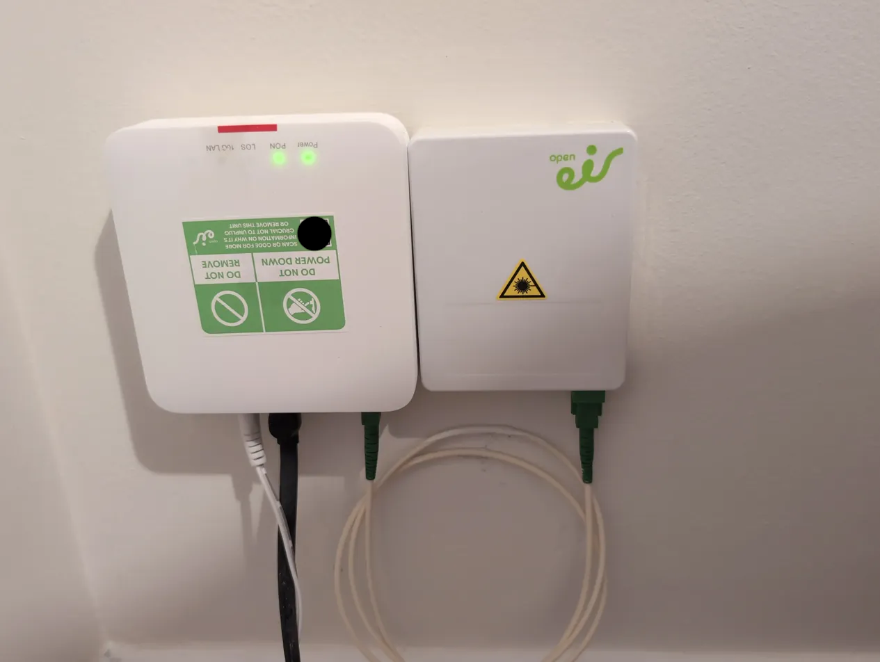 EIR Fiber Connection