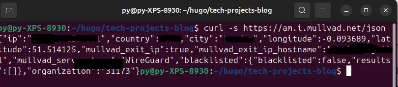 Mullvad Verification